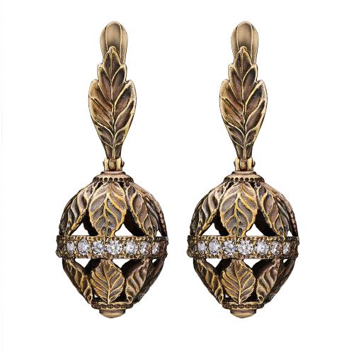 OR1240 CRYSTAL Серьги LAURA Fiore di Firenze