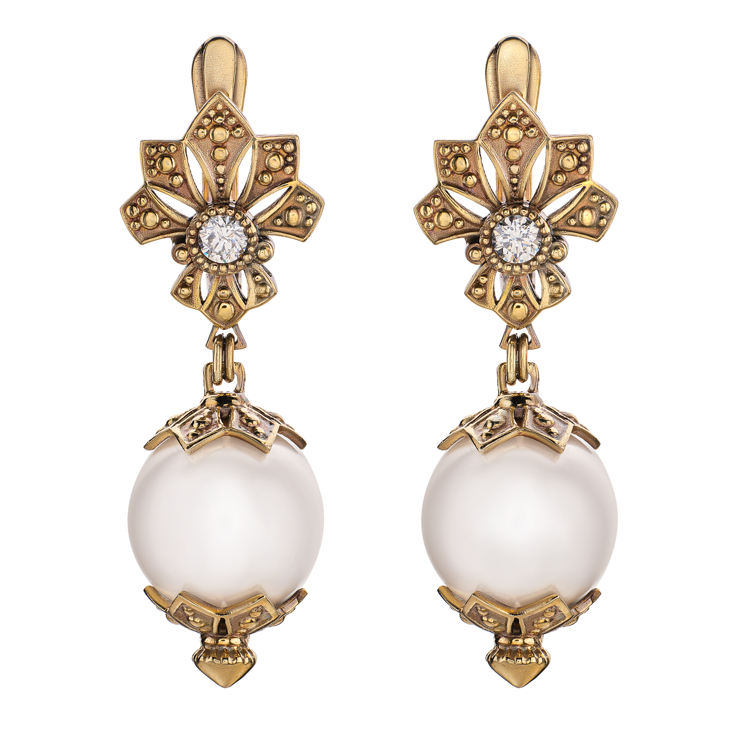 OR2320 PEARL Серьги Iris Fiorentino Fiore di Firenze