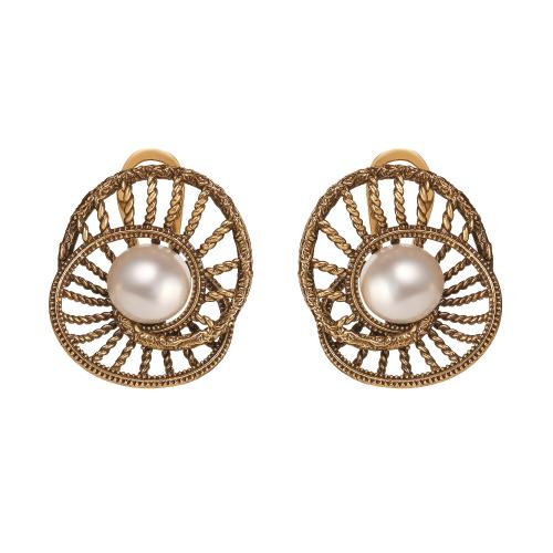 OR1729 PEARL Серьги ARCLET Fiore di Firenze