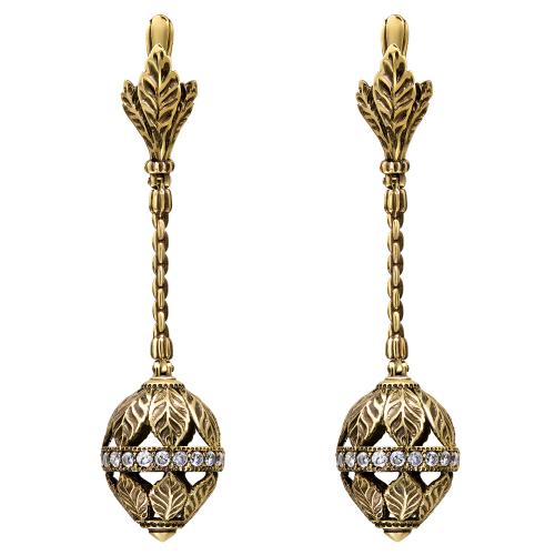 OR1240-1 CRYSTAL Серьги LAURA IMPERATRICE Fiore di Firenze