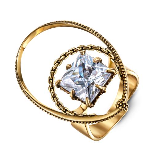 AN5029 CRYSTAL Кольцо GRANDE ORBITALE Fiore di Firenze