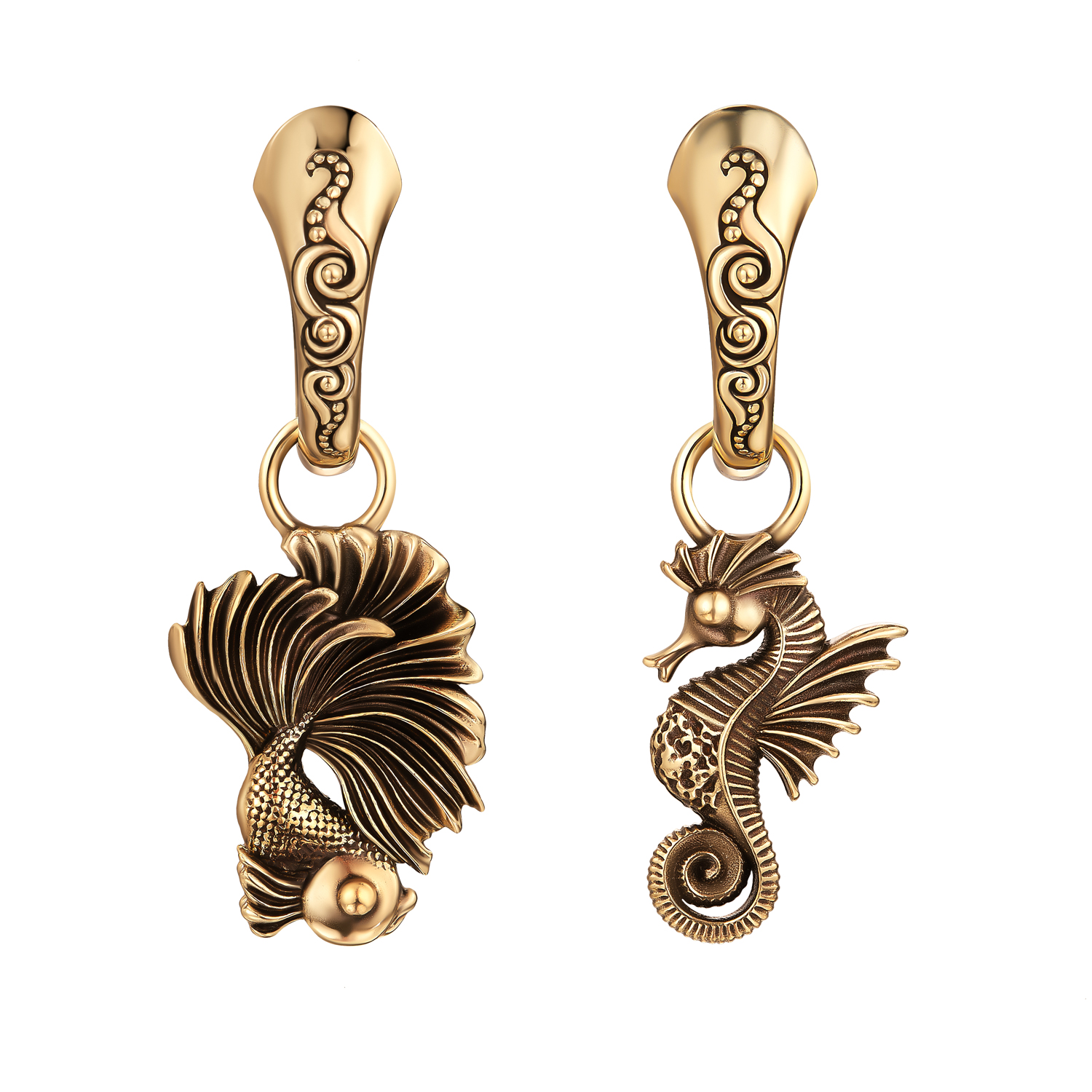 OR9304 CONGO Серьги ACQUA  Fiore di Firenze
