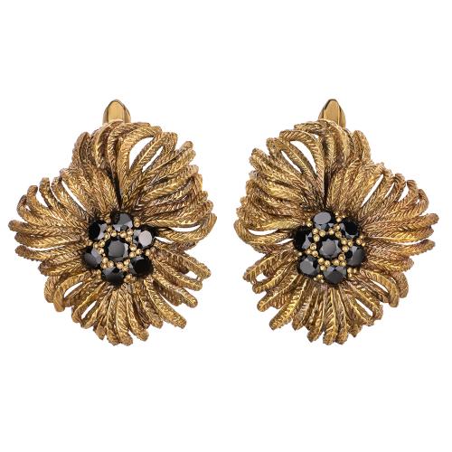 OR1810 NERO Серьги Fiori del paradiso Fiore di Firenze