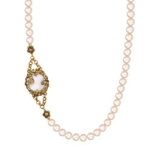 CO4457-1 MADREPERLA  Колье  LATTE D'ORO Fiore di Firenze