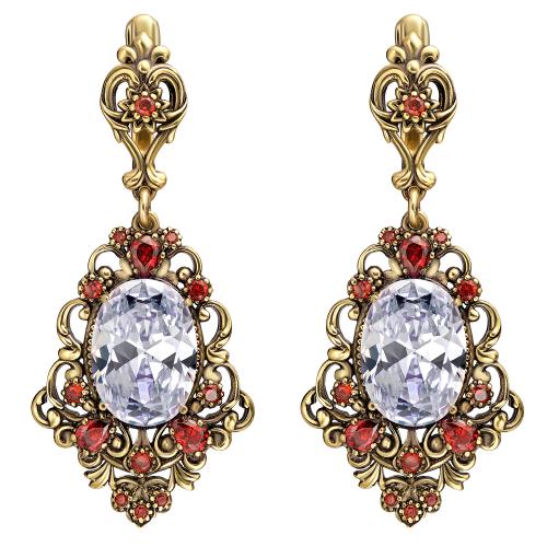 OR5456 CRYSTAL Серьги BRILLANTE Fiore di Firenze