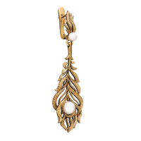 OR1803 Серьги Piuma di Fenice Fiore di Firenze