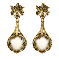 OR4457 MADREPERLA Серьги LATTE D'ORO Fiore di Firenze