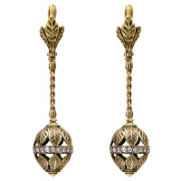 OR1240-1 CRYSTAL Серьги LAURA IMPERATRICE Fiore di Firenze
