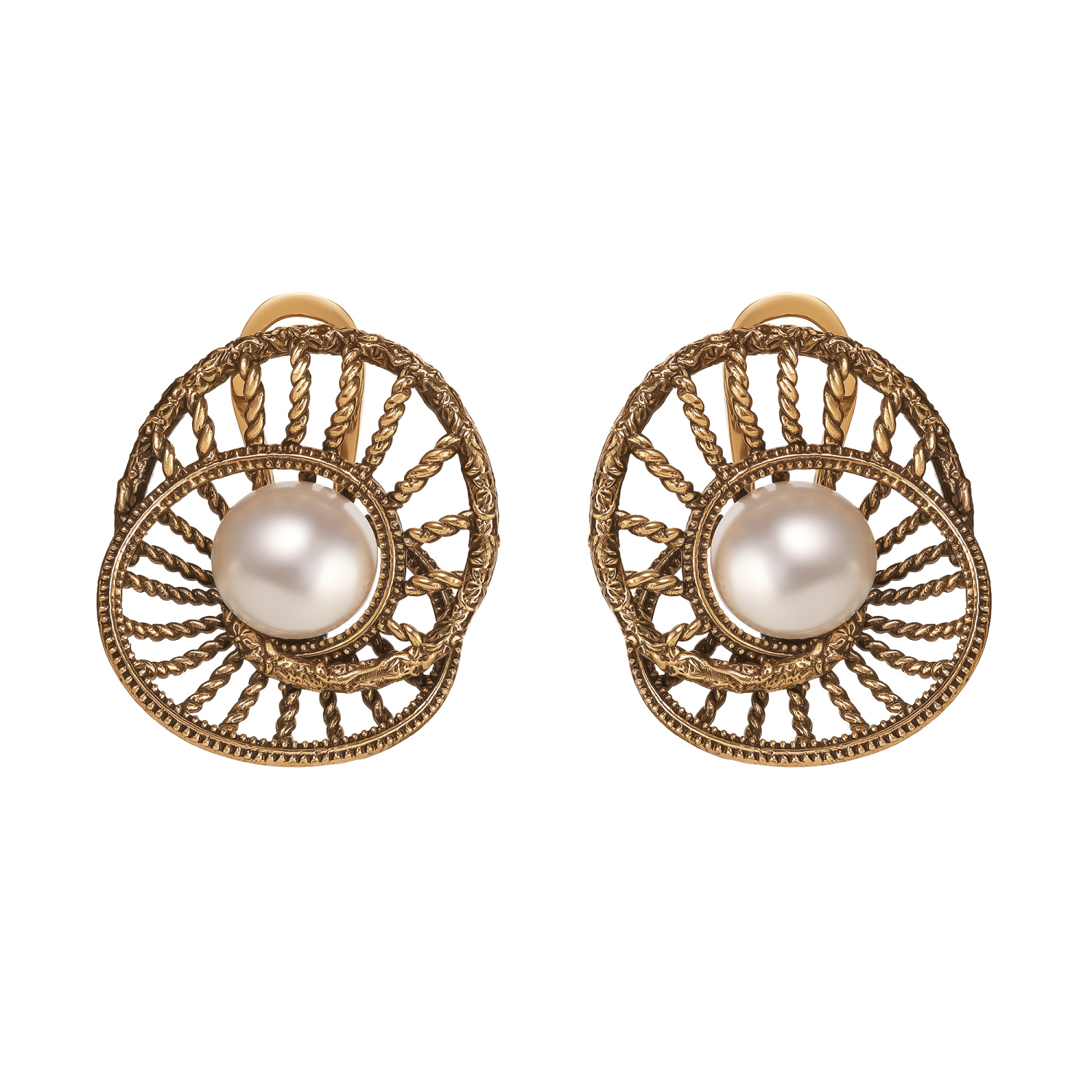 OR1729 PEARL Серьги ARCLET Fiore di Firenze