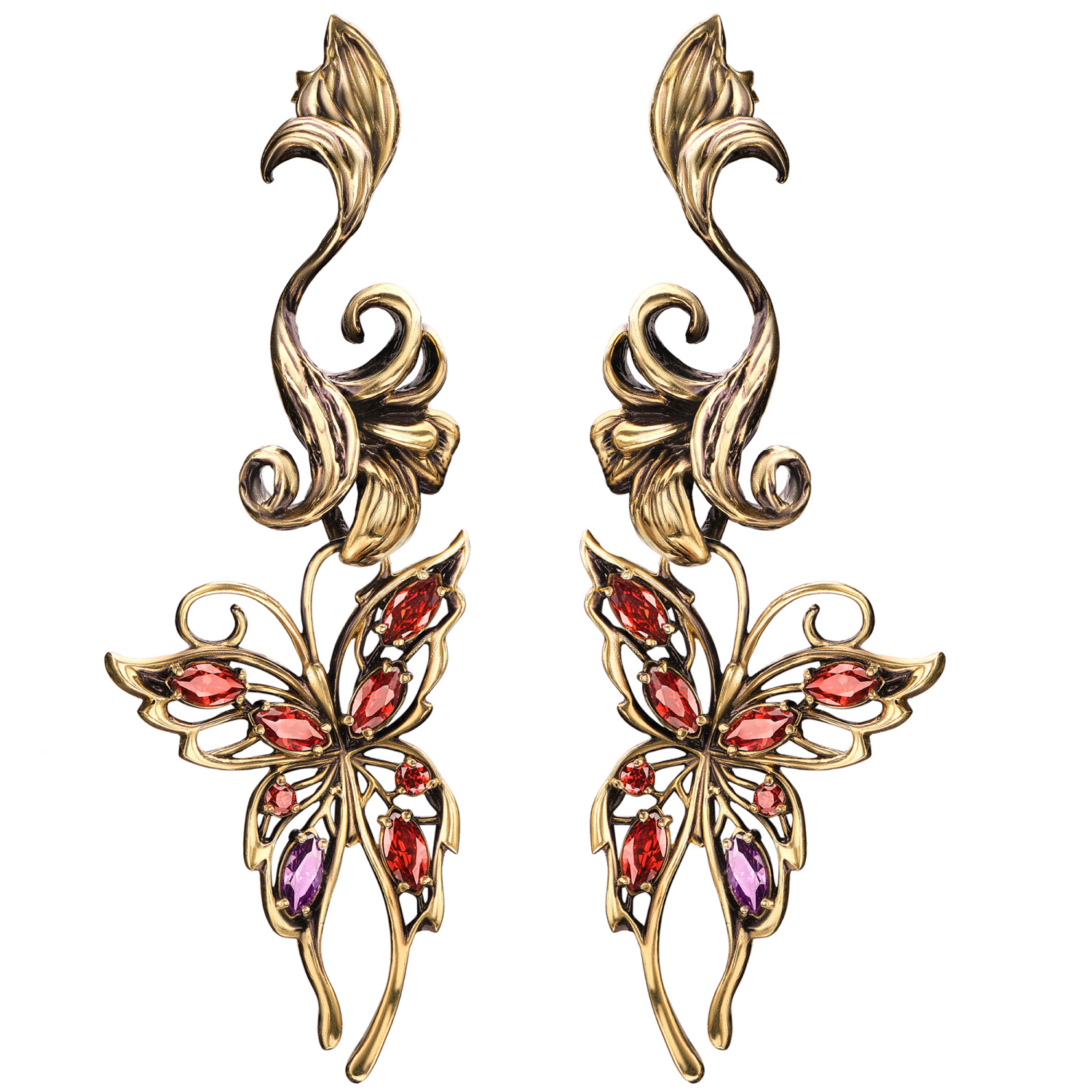 OR1656 Серьги FARFALLE Fiore di Firenze