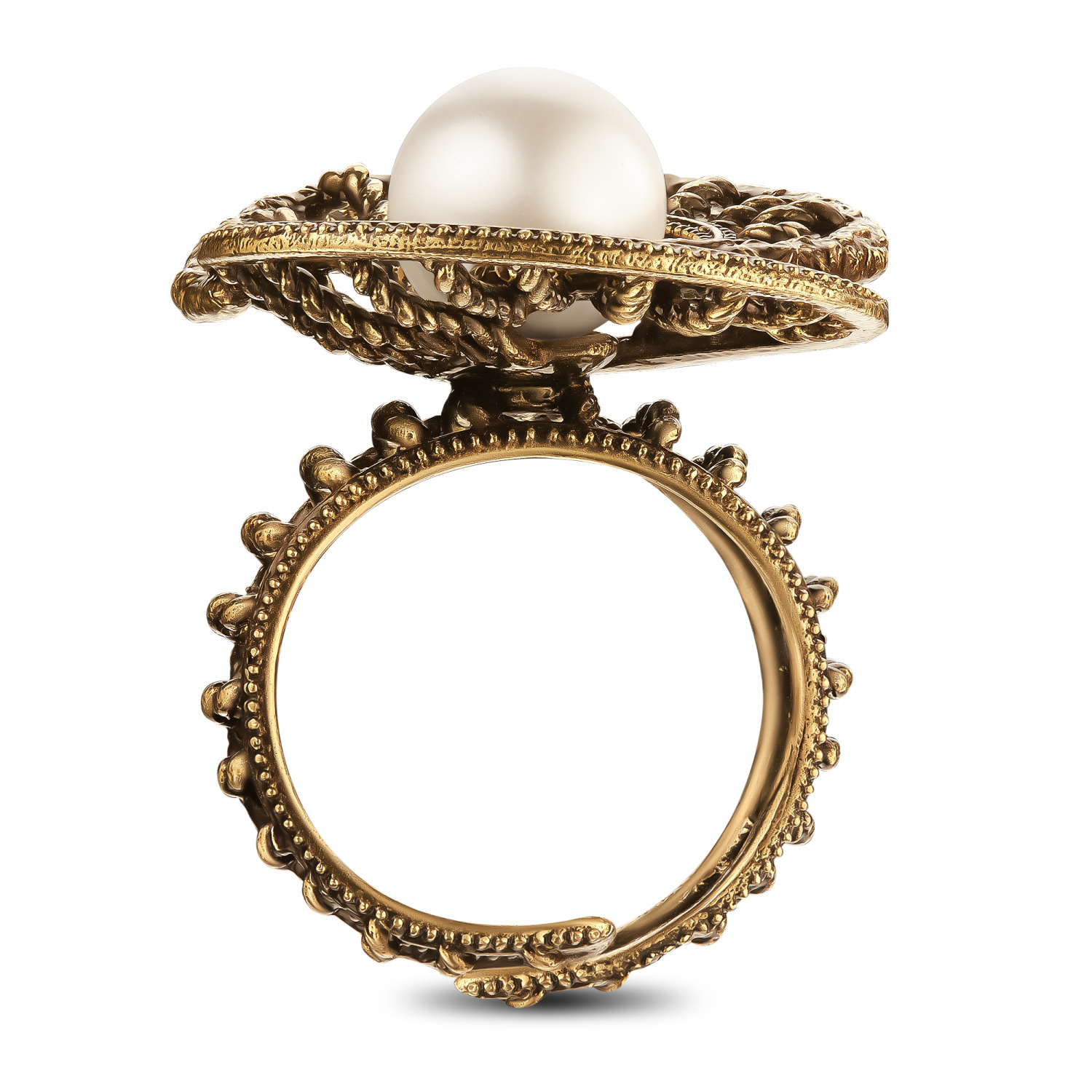 AN1729 PEARL  Кольцо ARCLET Fiore di Firenze