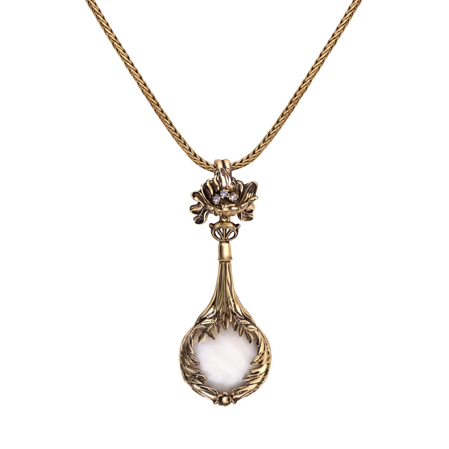 CO4457 MADREPERLA Подвеска LATTE D'ORO Fiore di Firenze