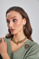 OR9315 CONGO Серьги MASCHERA FLOREALE   Fiore di Firenze