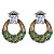 OR7701 CRYSTAL Серьги ALLORO Fiore di Firenze