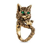 AN3201 Кольцо GATTO E TOPO Fiore di Firenze