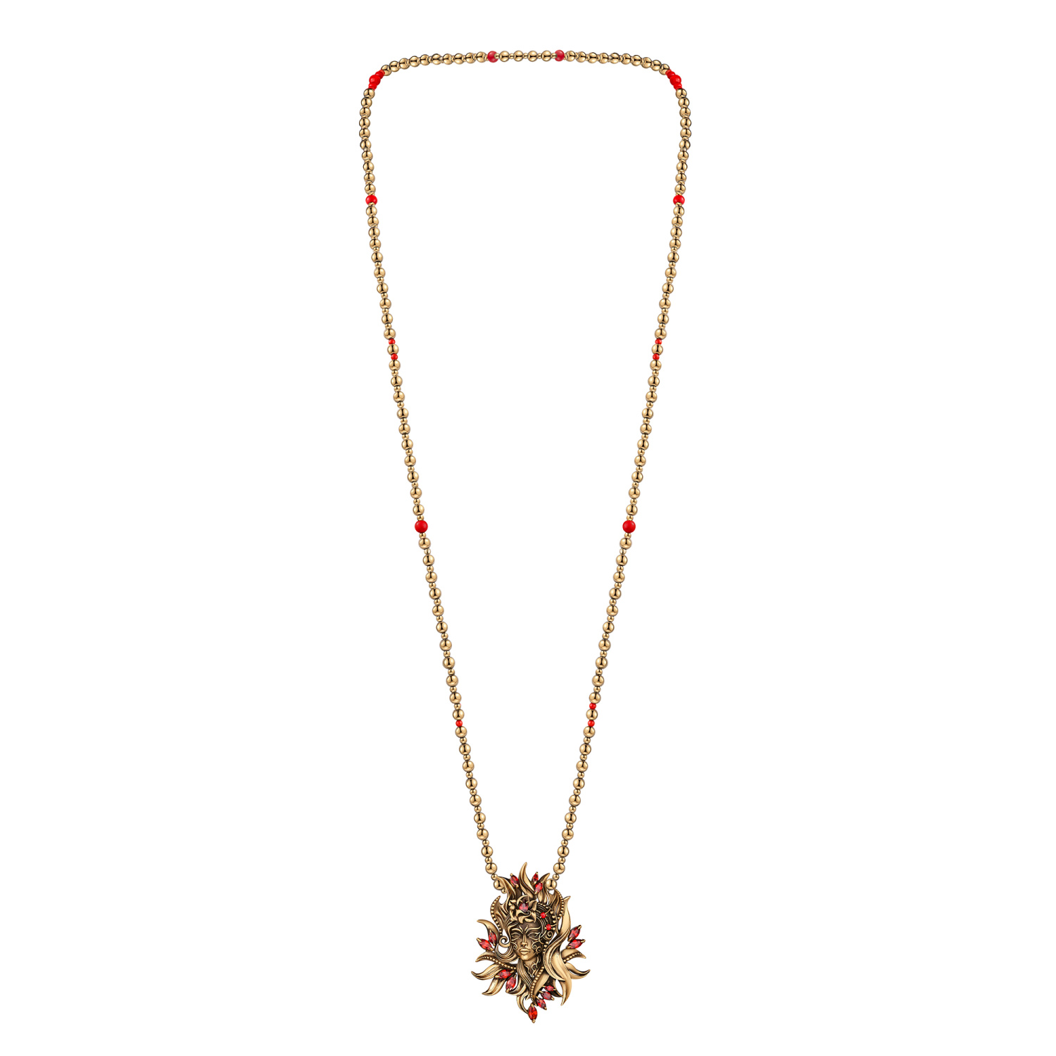SP9302 RUB Брошь/Колье FUOCO Fiore di Firenze