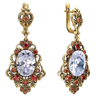 OR5456 CRYSTAL Серьги BRILLANTE Fiore di Firenze