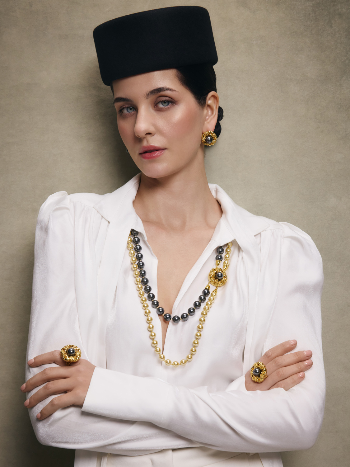 GOR001-26240 ANTRACITE 1029 Серьги TURBANTE
