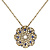 SP1850 TANZANITE Сотуар/Брошь ORNATO Fiore di Firenze