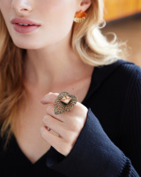 AN5354 Кольцо CUORE Fiore di Firenze