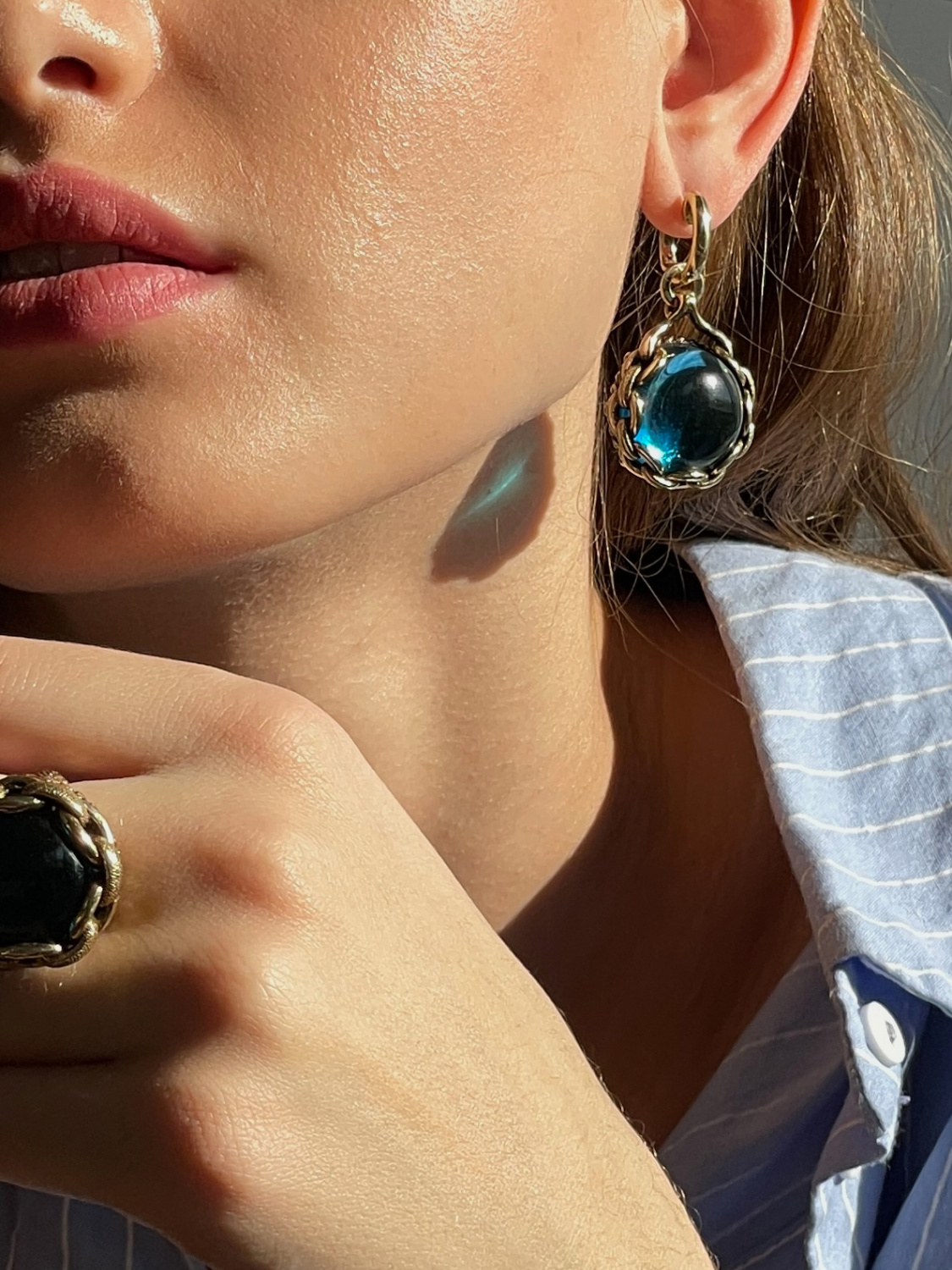 OR2520 Серьги CATENE Fiore di Firenze