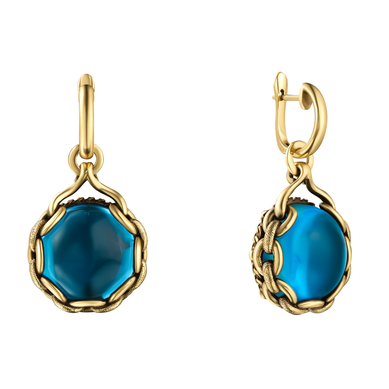 OR2520 Серьги CATENE Fiore di Firenze