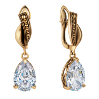 OR0433 CRYSTAL PIC Серьги SFARFALLIO  Fiore di Firenze