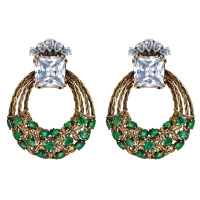 OR7701 CRYSTAL Серьги ALLORO Fiore di Firenze