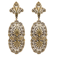 OR1850-1 Серьги ORNATO GRANDE Fiore di Firenze