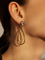 OR1605 CRYSTAL Серьги VIVIENNE Fiore di Firenze