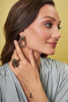 OR9305  Серьги MASCHERA FLOREALE  Fiore di Firenze