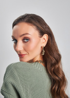 OR9315 CONGO Серьги MASCHERA FLOREALE   Fiore di Firenze