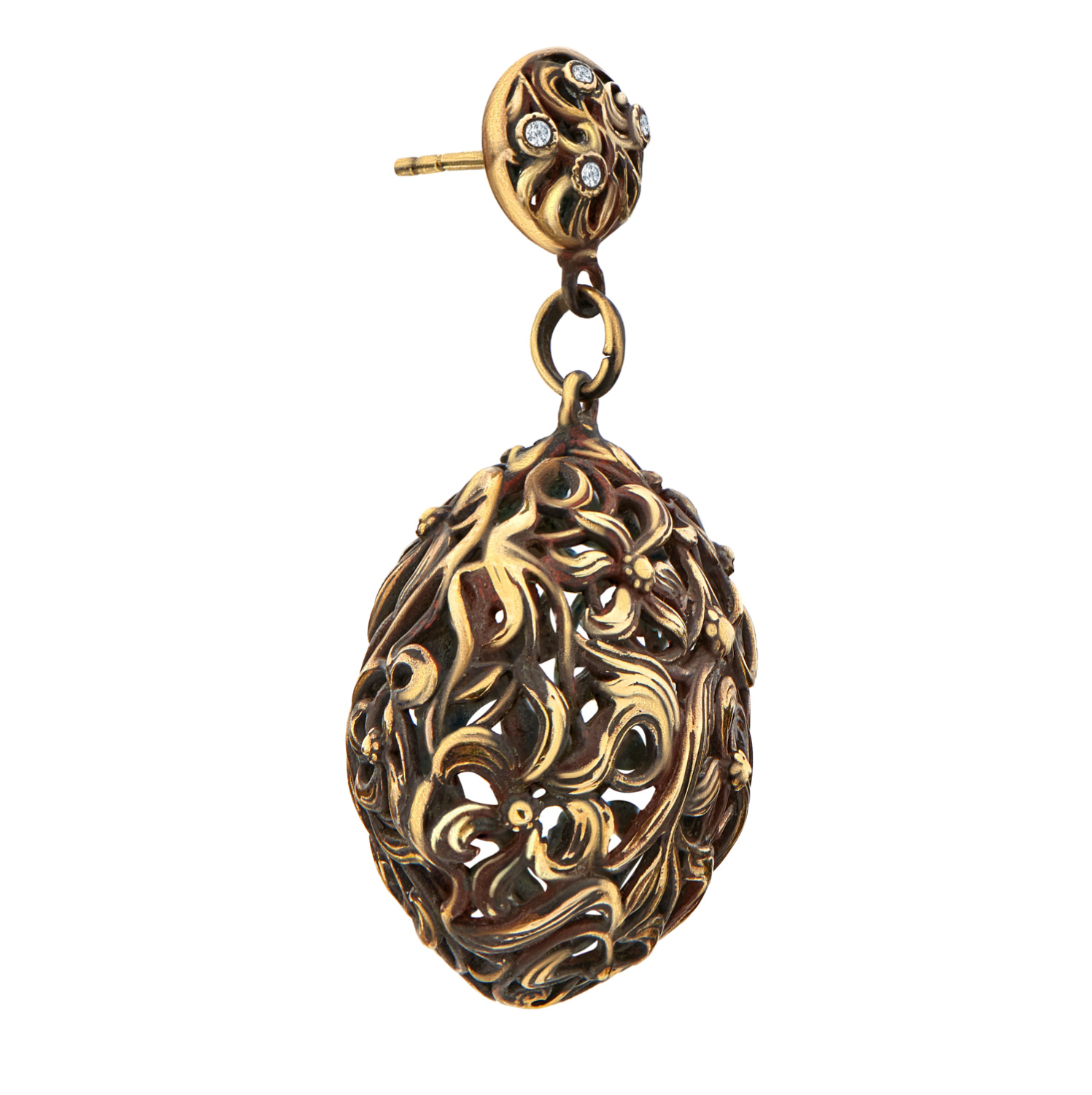 OR1901 Серьги PALLA DI FIORI Fiore di Firenze