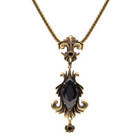 СO190520 NERO  Подвеска BAROCCO  Fiore di Firenze