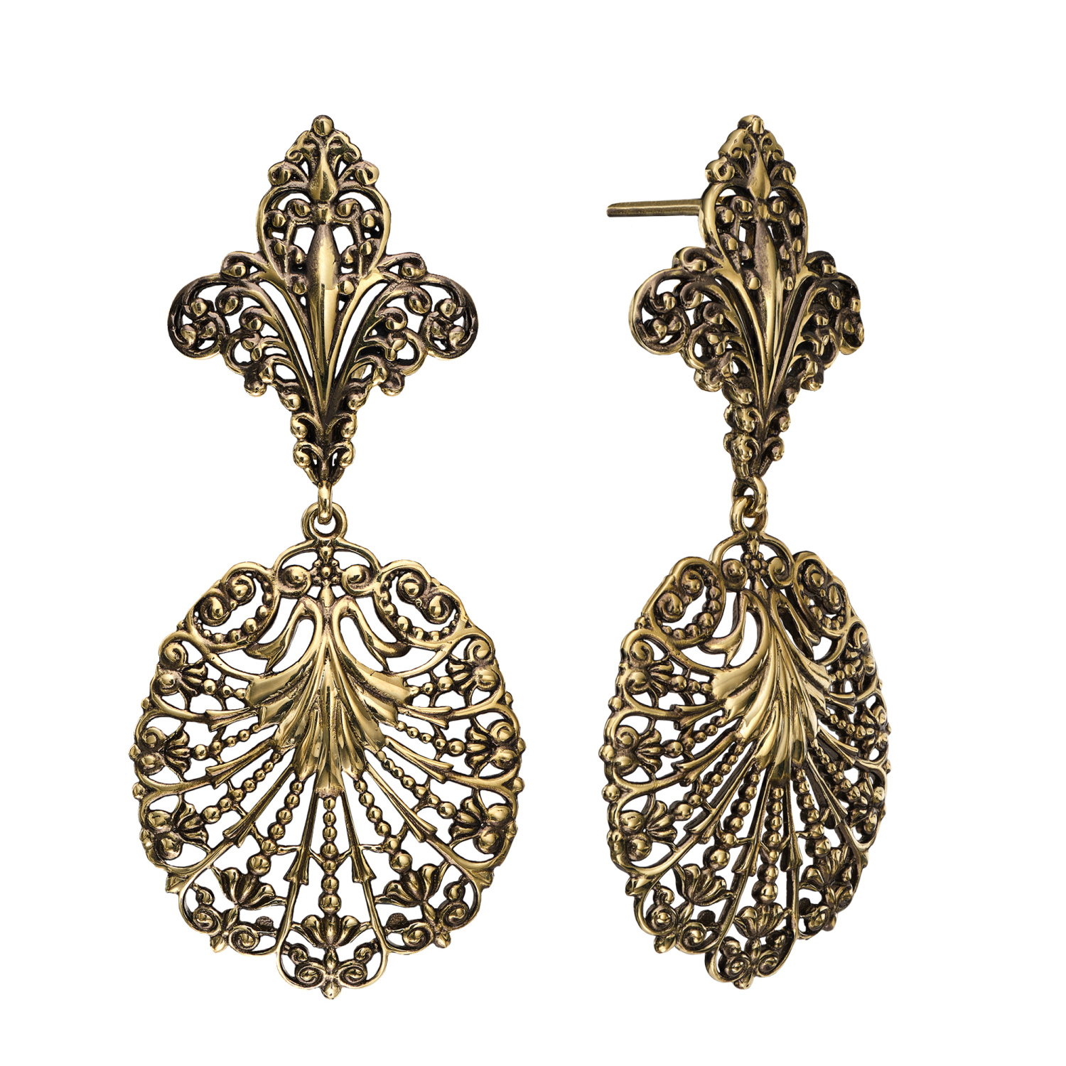 OR1850 Серьги ORNATO Fiore di Firenze