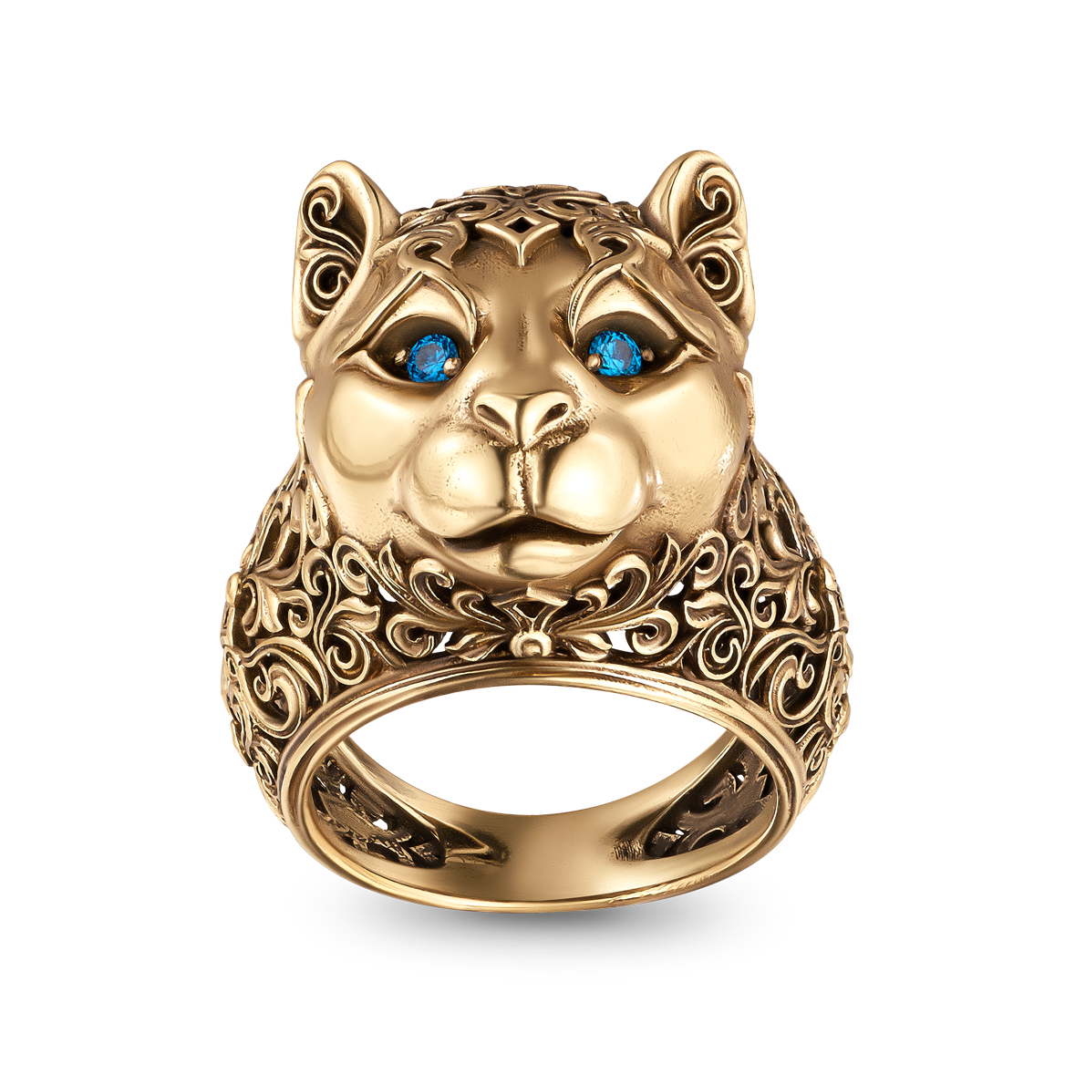 AN3206 Кольцо PUMA LEONE DI MONTAGNA Fiore di Firenze