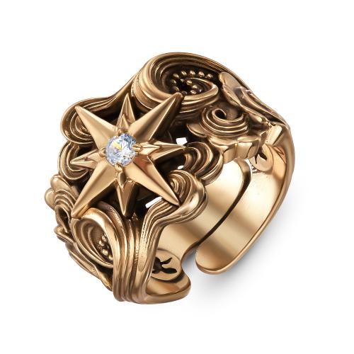 AN9303-1 Кольцо VELOCITA Del VENTO Fiore di Firenze